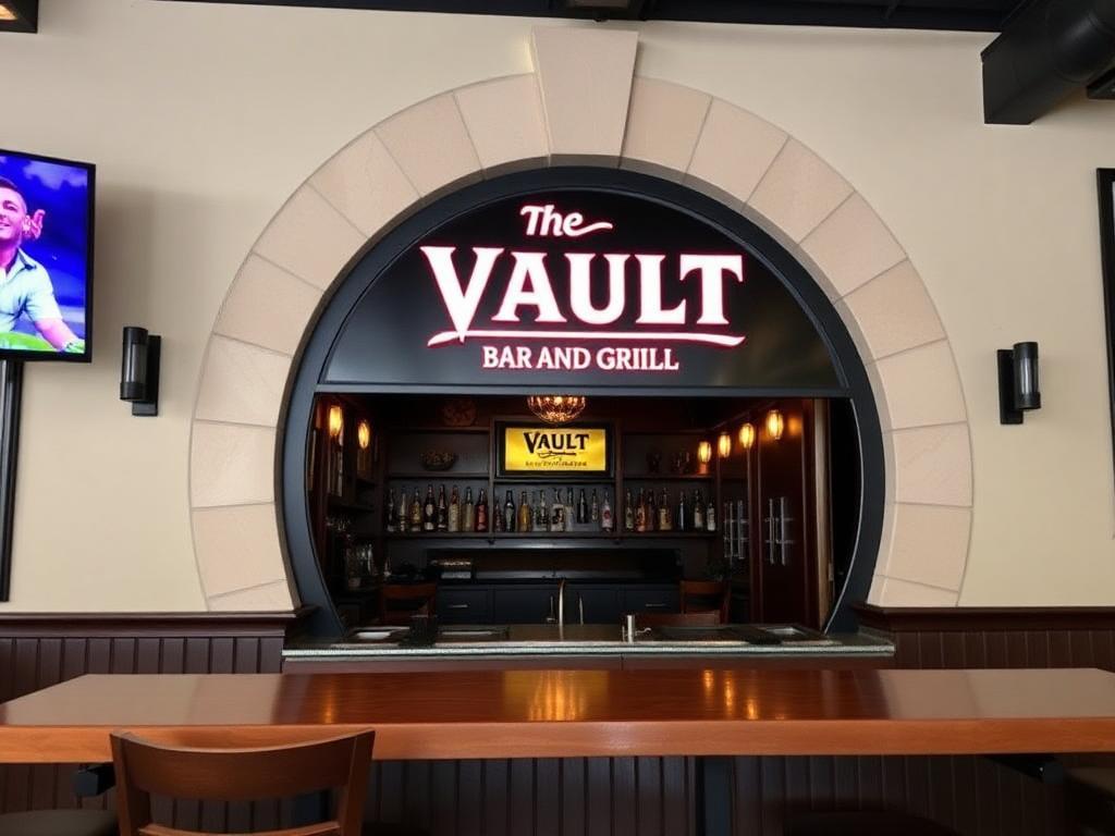 About The Vault Bar and Grill